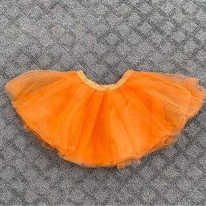 EUC Gymboree Halloween 🎃 Orange Tulle Skirt